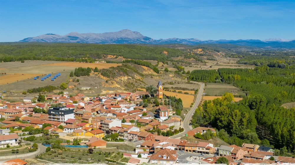 Viajar en Navidad a Almanza en autocaravana