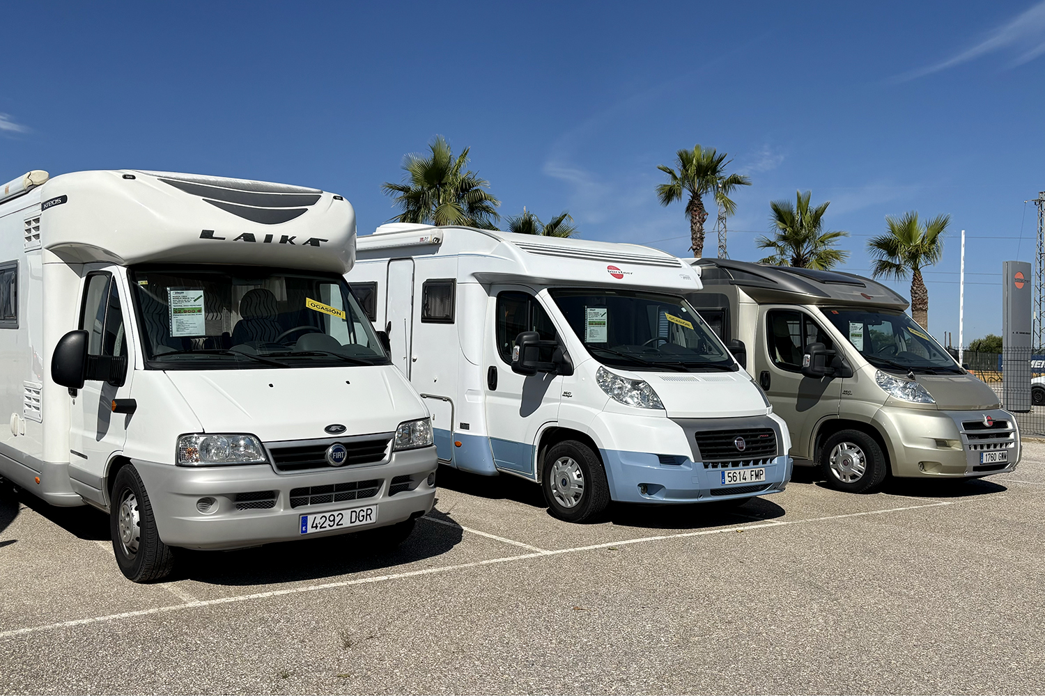 Autocaravanas de ocasión en Autocaravanas Hidalgo