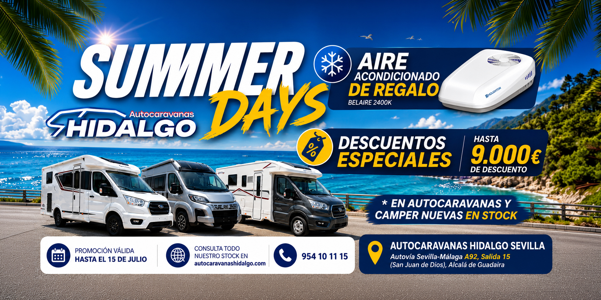Summer Days en Autocaravanas Hidalgo